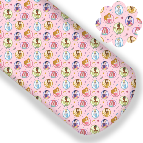 Princesses Frames Premium Faux Leather