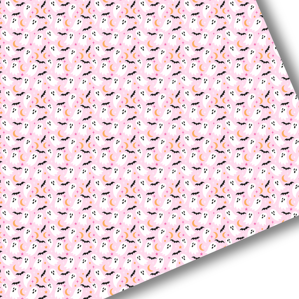 Pink Ghost Premium Faux Leather