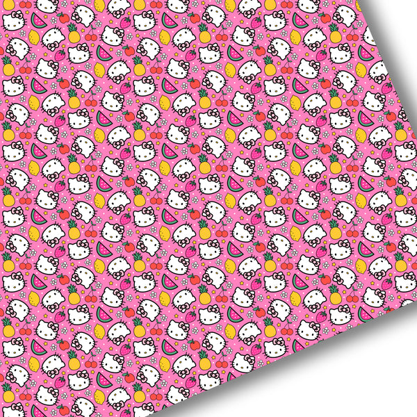 Fruity Kitty Premium Faux Leather
