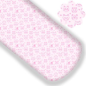 **READY TO SHIP!** Pink Meow Premium Faux Leather