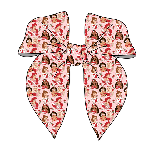 (PREORDER) PRE-TIED SURGED EDGE BOW-V-Day Princesses