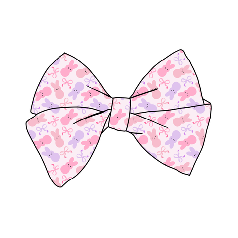 (PREORDER) PRE-TIED BOW-Coquette Peeps