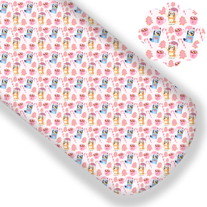 **READY TO SHIP!** Pink Hot Cocoa Sisters Premium Faux Leather