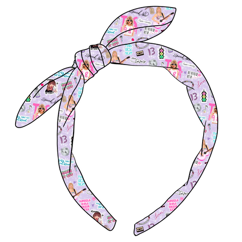 (PREORDER) KNOTTED BOW HEADBAND-Shake It Off