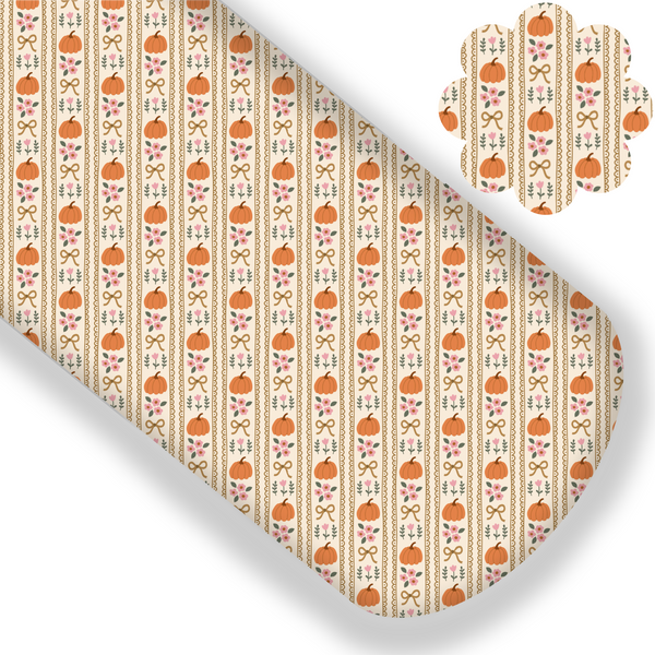 Pumpkin Harvest Premium Faux Leather