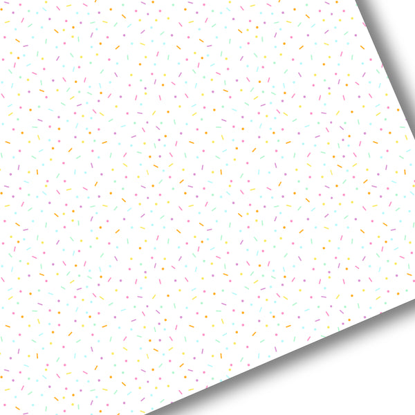 Rainbow Confetti Sprinkles EXCLUSIVE Premium Faux Leather