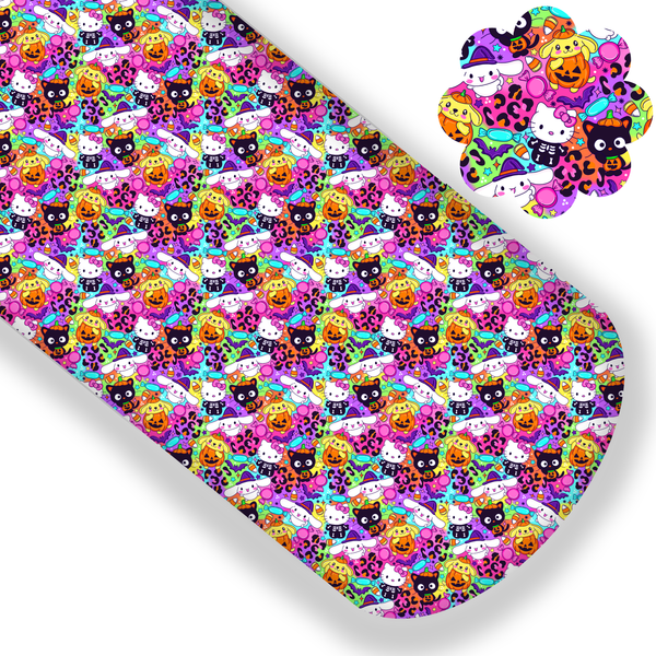 Sanrio Rainbow Halloween Premium Faux Leather