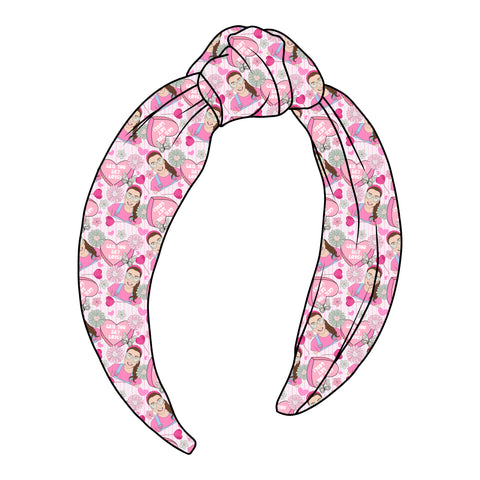 (PREORDER) TOP KNOT HEADBAND-Can You Say Love?-Ms. Rachel