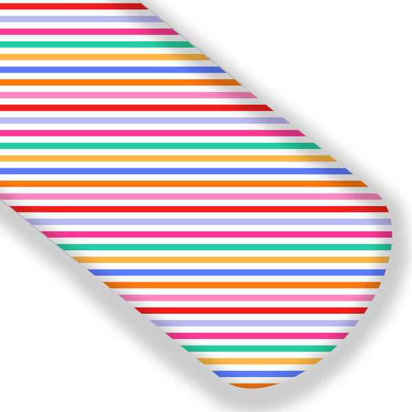 Rainbow Stripes Premium Faux Leather