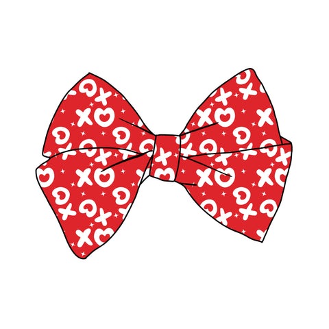 (PREORDER) PRE-TIED BOW-Red XO
