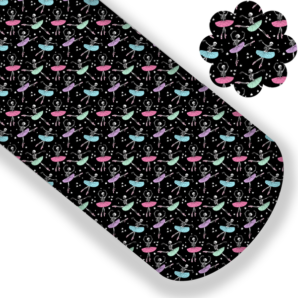 Dancing Skeletons Premium Faux Leather