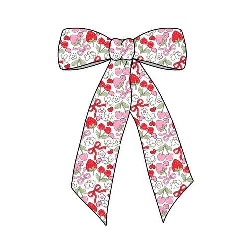 (PREORDER) PRE-TIED LONG TAILS BOW-Sweet Coquette