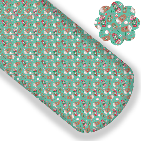 **READY TO SHIP!** Starbies Holiday Cups Premium Faux Leather