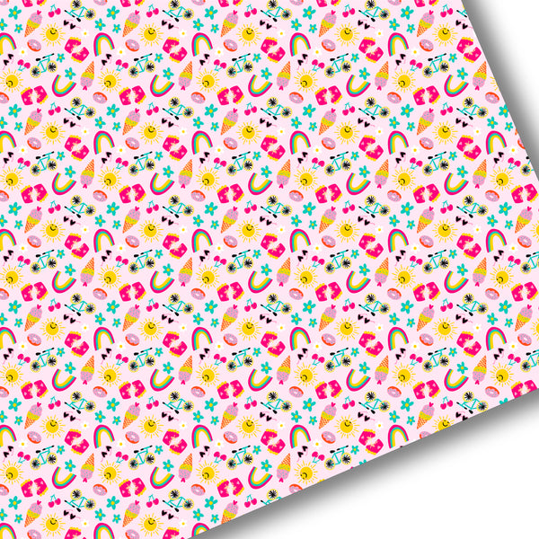 Summer Days Premium Faux Leather