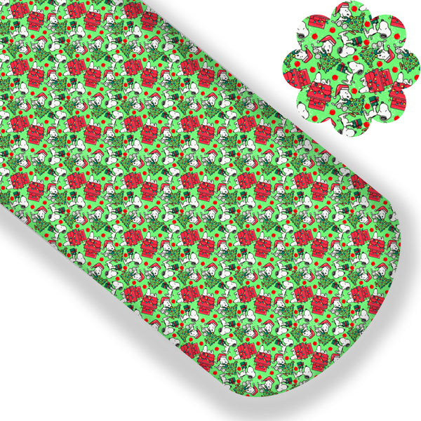 Snoop Christmas Premium Faux Leather