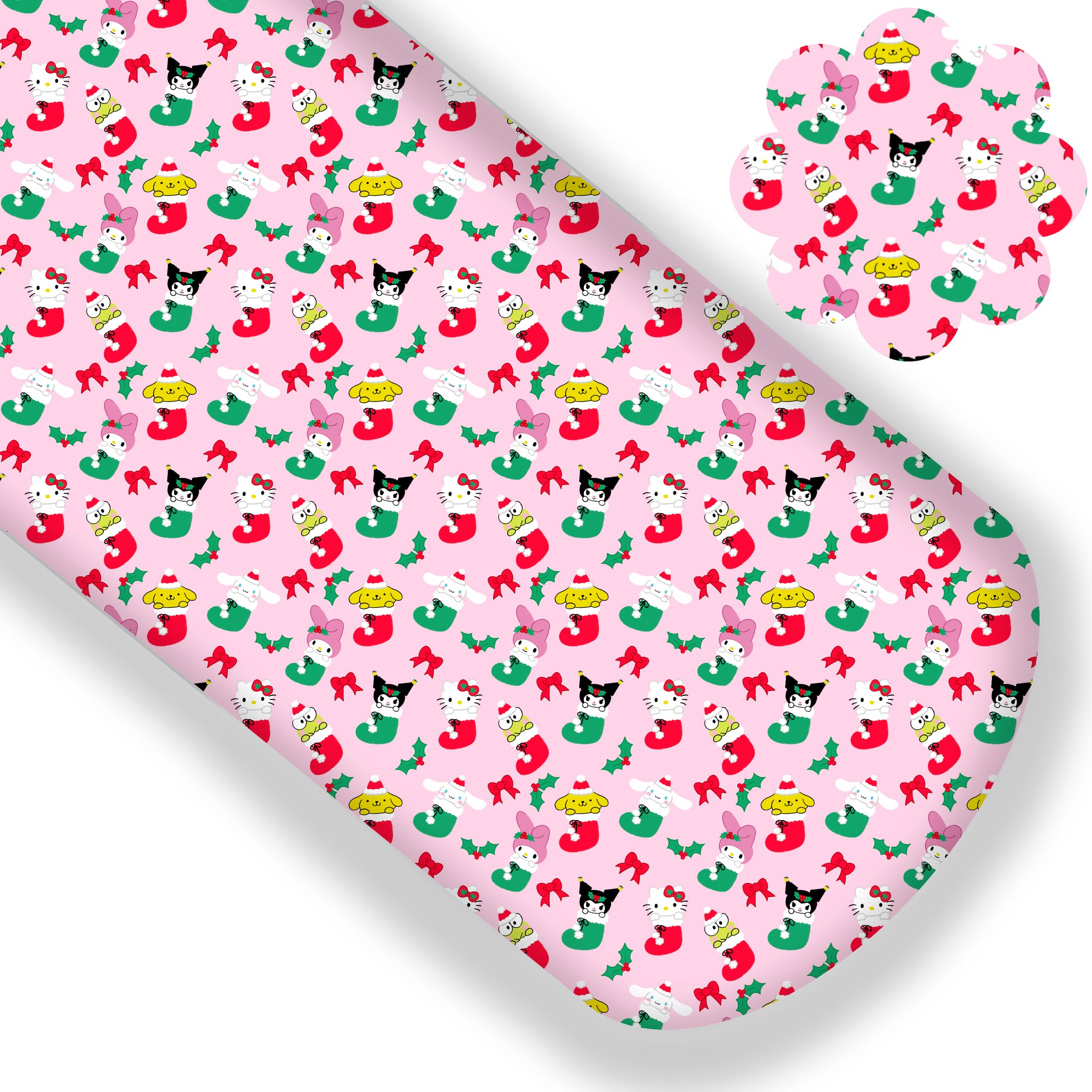 Sanrio Christmas Premium Faux Leather