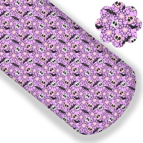 Spooky Sweet Web Premium Faux Leather