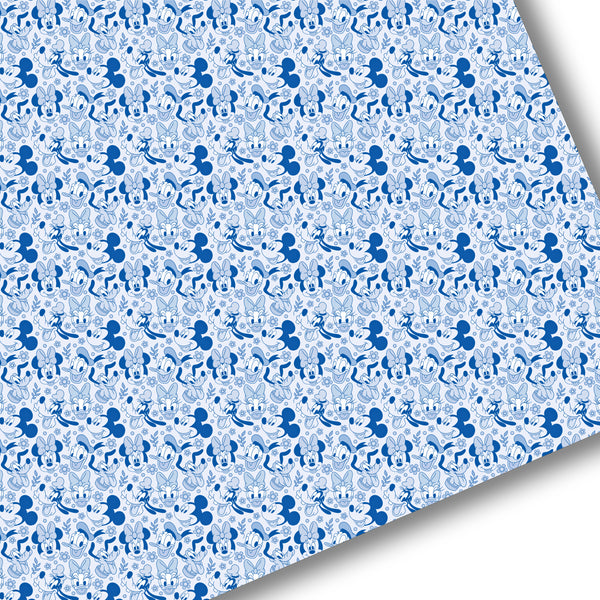 Sensational 6 in Denim Premium Faux Leather