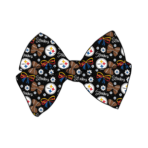 (PREORDER) PRE-TIED BOW-NFL-Steelers