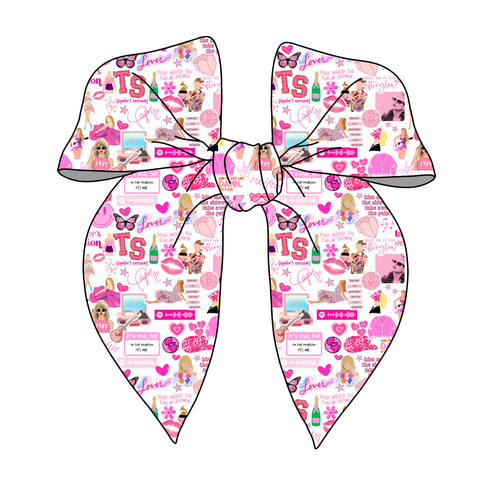 (PREORDER) PRE-TIED SURGED EDGE BOW-T.S. Collage