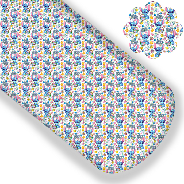 **READY TO SHIP!** Happy Easter Stitch Premium Faux Leather