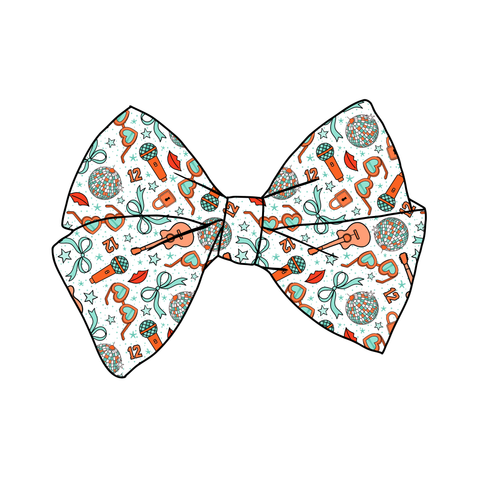 (PREORDER) PRE-TIED BOW-Life Of A ShowGirl (White)