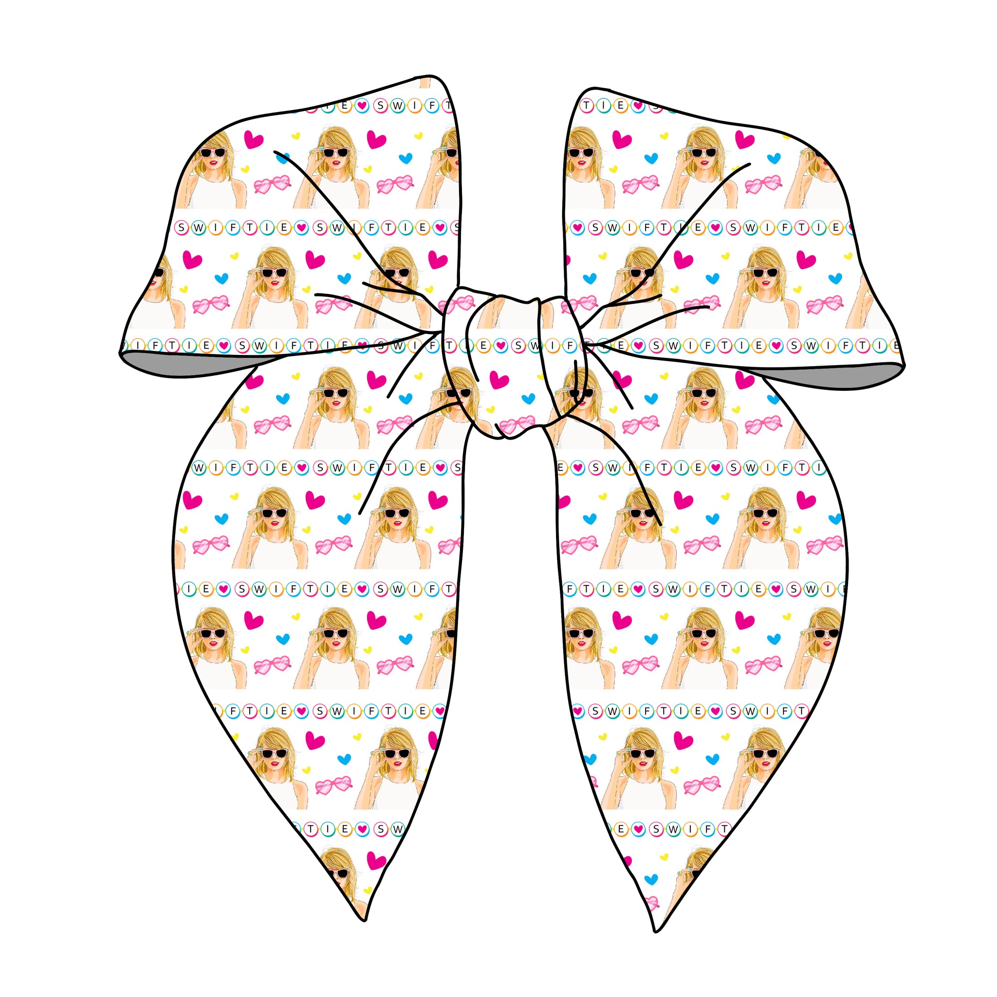 (PREORDER) PRE-TIED SURGED EDGE BOW-Swiftie