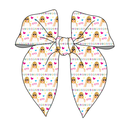 (PREORDER) PRE-TIED SURGED EDGE BOW-Swiftie