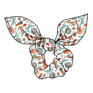 (PREORDER) SCRUNCHIE-ShowGirl (White)