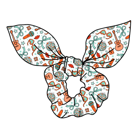 (PREORDER) SCRUNCHIE-ShowGirl (White)