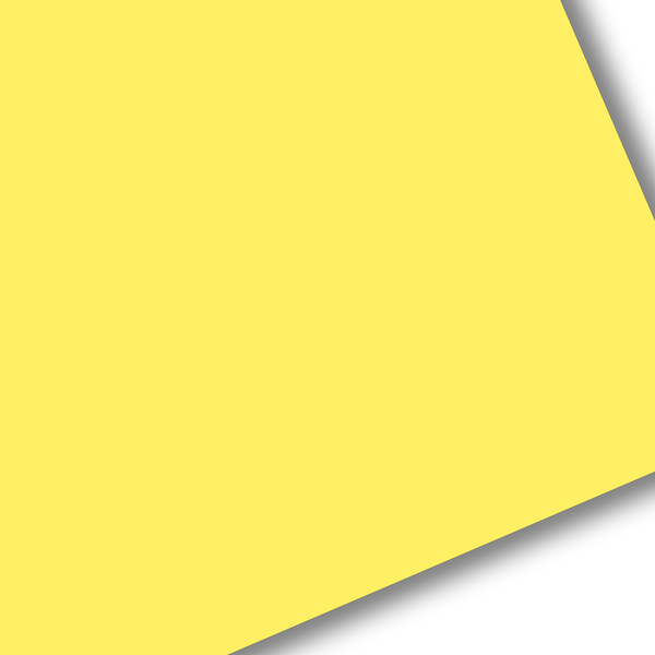 **READY TO SHIP!** Solid Yellow Premium Faux Leather