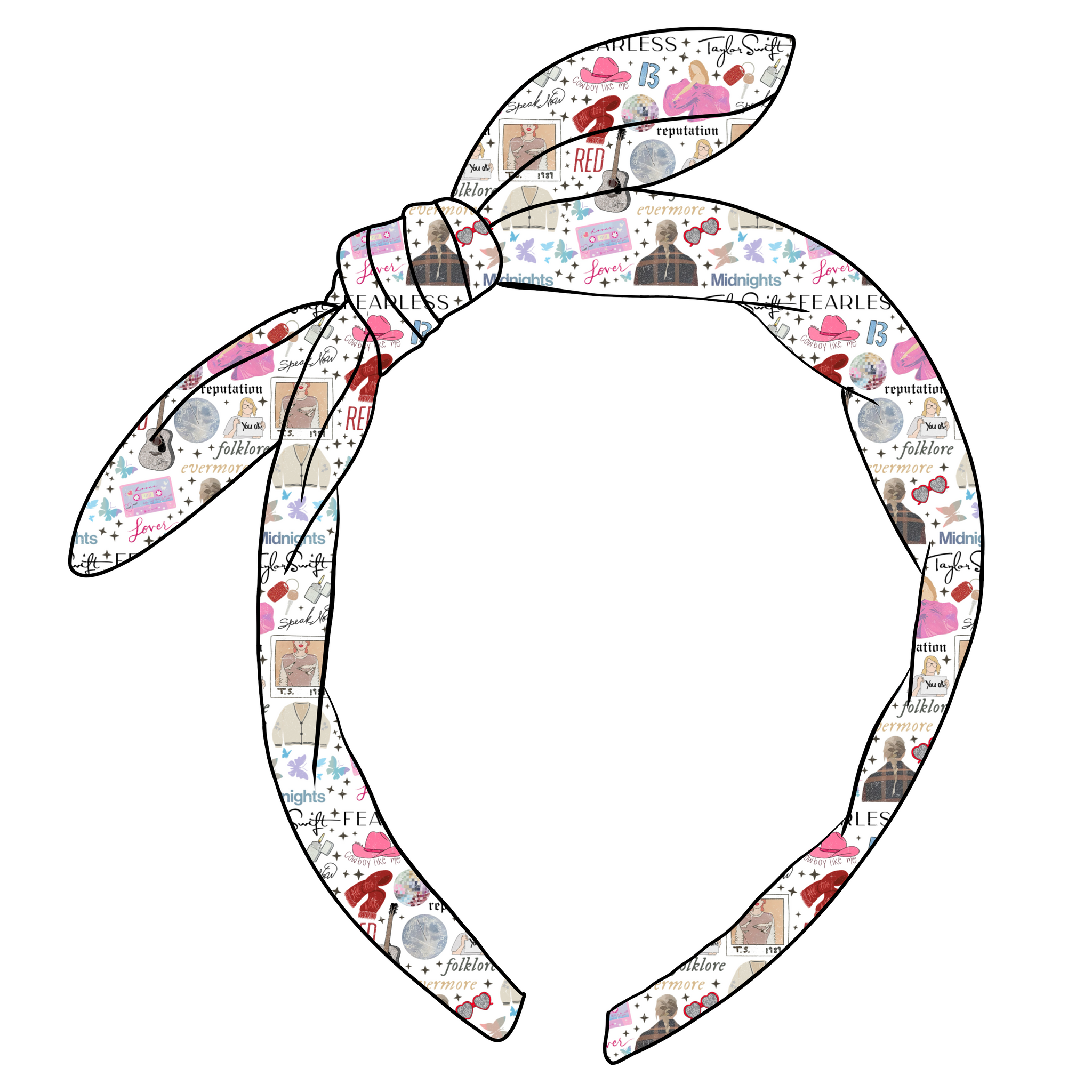 (PREORDER) KNOTTED BOW HEADBAND-Taylor Swift Albums