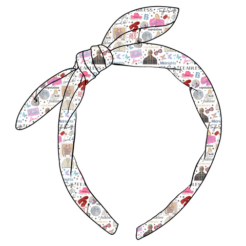 (PREORDER) KNOTTED BOW HEADBAND-Taylor Swift Albums