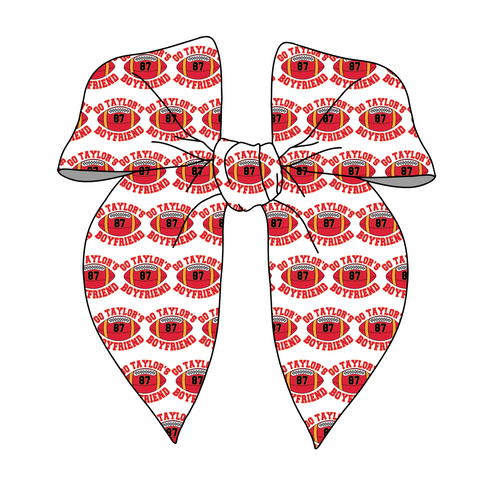 (PREORDER) PRE-TIED SURGED EDGE BOW-Go Taylor's Boyfriend