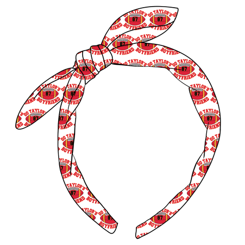 (PREORDER) KNOTTED BOW HEADBAND-Go Taylor's Boyfriend