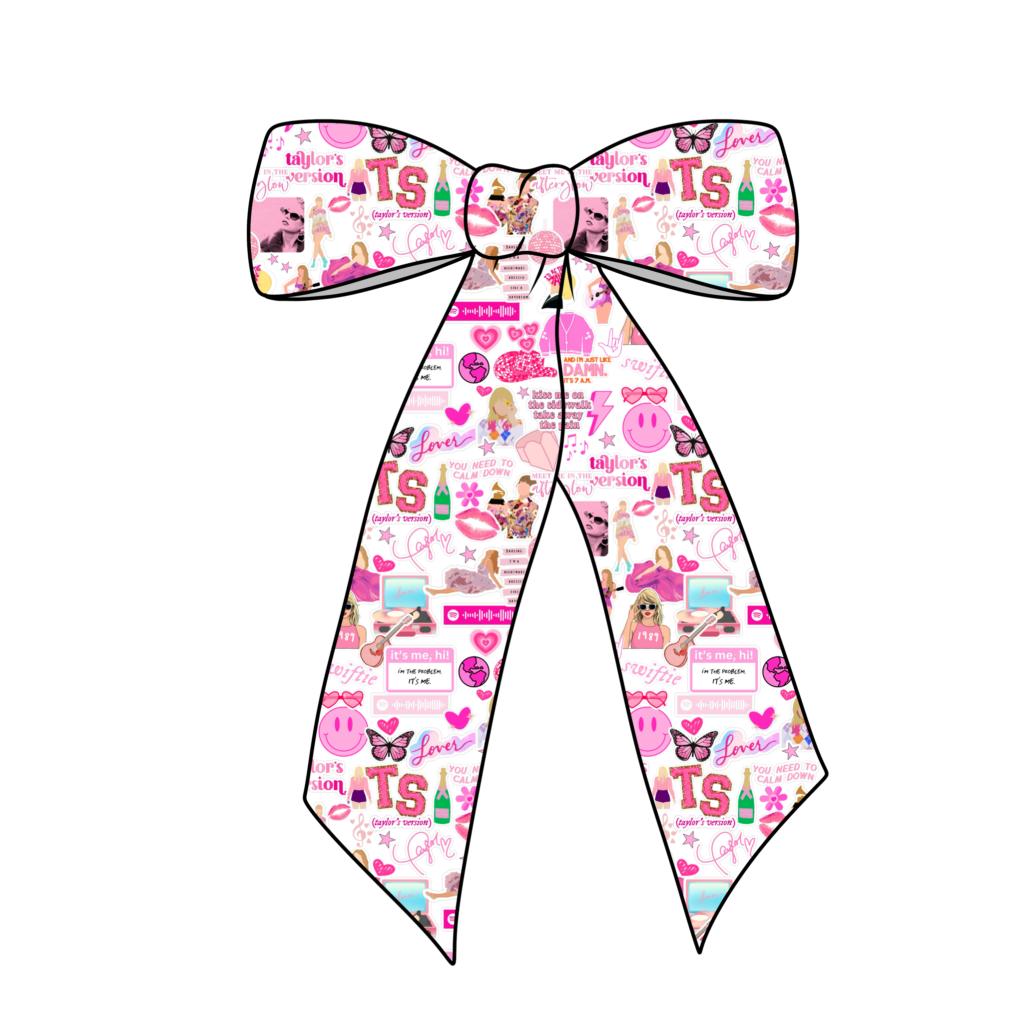 (PREORDER) PRE-TIED LONG TAILS BOW-T.S. Collage