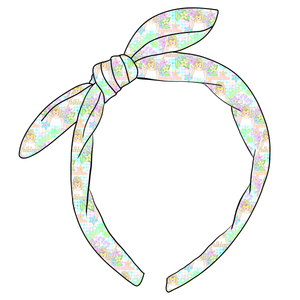 **PREORDER** KNOTTED BOW HEADBAND-Swiftie Floral