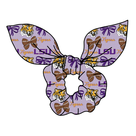 (PREORDER) SCRUNCHIE-College Football-LSU Tigers