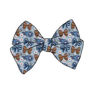 (PREORDER) PRE-TIED BOW-NFL-Titans
