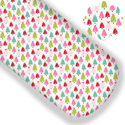 **READY TO SHIP!** Bright Bow Trees Premium Faux Leather