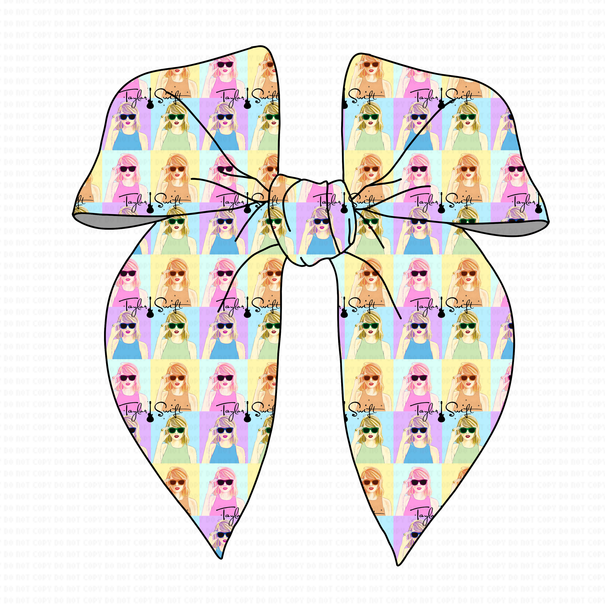(PREORDER) PRE-TIED SURGED EDGE BOW-Pop Star!