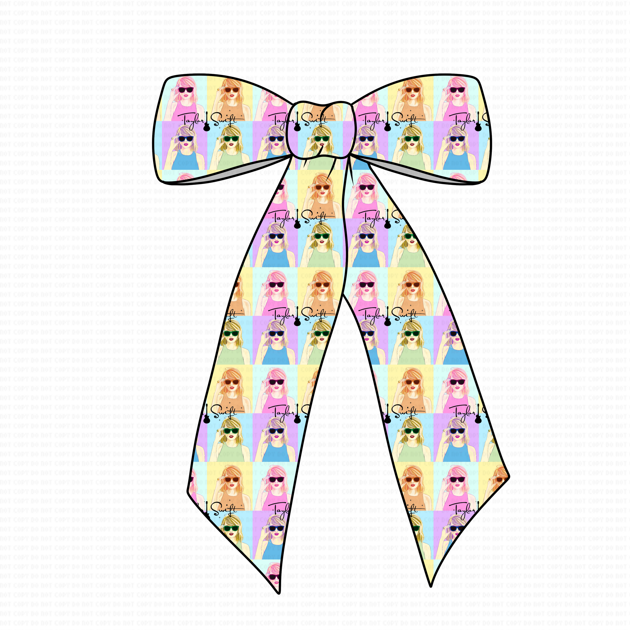 (PREORDER) PRE-TIED LONG TAILS BOW-Pop Star!