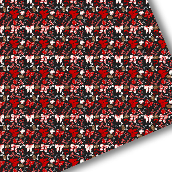 Texas Tech College Football Premium Faux Leather
