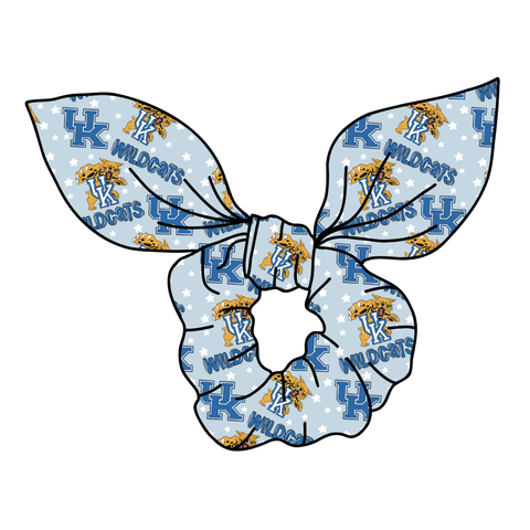 (PREORDER) SCRUNCHIE-College Football-Kentucky Wildcats