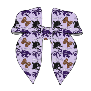 (PREORDER) PRE-TIED SURGED EDGE BOW-College Football-Kansas State Wildcats