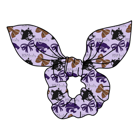 (PREORDER) SCRUNCHIE-College Football-Kansas State Wildcats