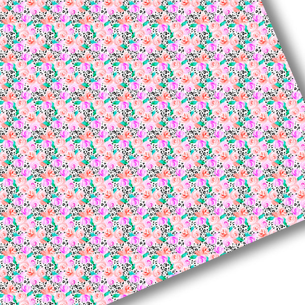 Wild Rose Premium Faux Leather
