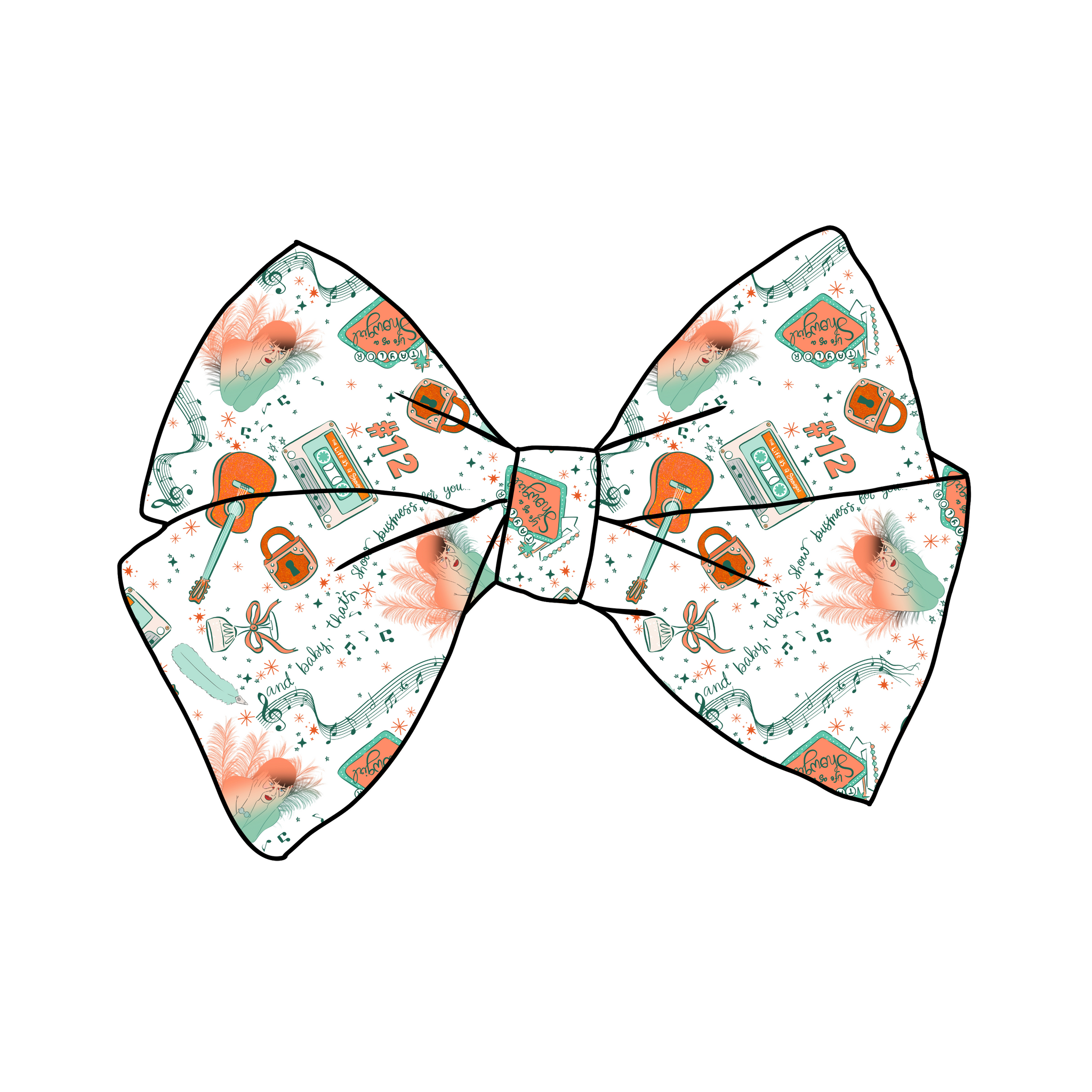 (PREORDER) PRE-TIED BOW-Life As A Showgirl