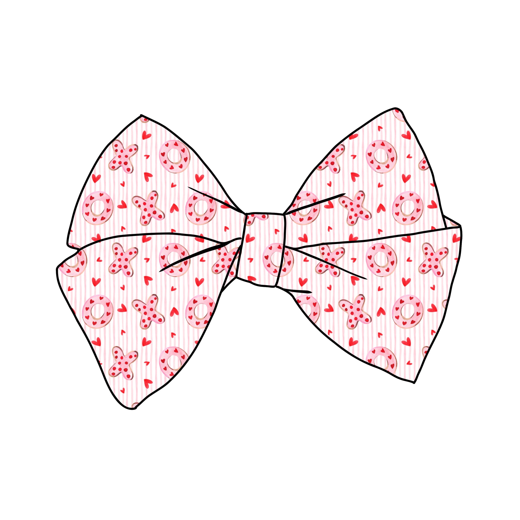 (PREORDER) PRE-TIED BOW-Pink XO