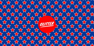 GLITTER- 'Merica Stars EXCLUSIVE Chunky Glitter